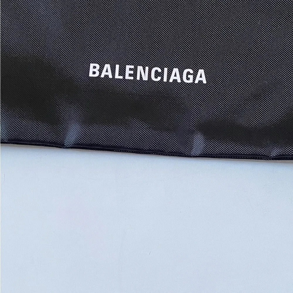 Balenciaga nylon drawstring bag/ dust bag
